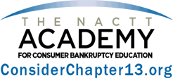 The NACTT Academy | For Consumer Bankruptcy Education | ConsiderChapter13.org